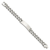 Chisel Stainless Steel Polished Curb Chain 7.75 inch ID Bracelet